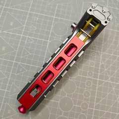 Full Metal Repeating Pocket Slingshot Includes 1 Ball Magazine 5 Bandset Model D