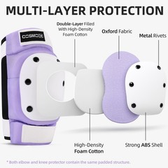 Knee Pads for Women/Men /Youth Skate Pads Adult Knee and Elbow Pads with Wris…