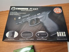 Palco Sports Taurus PT 24/7 Replica Spring Airsoft with Speed Loader Manual Box