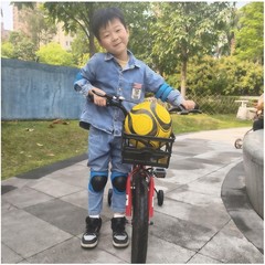 Kids Protective Gear Set SHENMOREN Knee Pads for 3-10 Years black