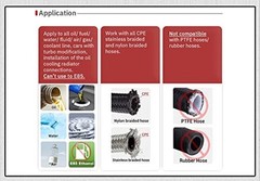AN8 45 Degree Swivel Hose End Fitting Oil Adaptor 8AN-2PCS 45 Degree Fitting