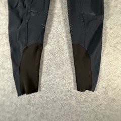 Equiline Riding Breeches Women Size IT 38 GB 6 Black Full Seat Silicone Grip