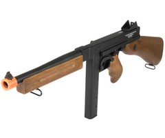 CYBERGUN Thompson Full Metal M1A1 WW2 AEG Airsoft Rifle by King Arms 43900