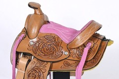 SS Comfytack Kids Youth Children Miniature Pony Saddle Leather Pleasure Western