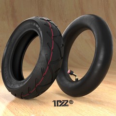 Pair 10×2.50 10×2.5 Inner Tube & Tire fit 10×3 80/65-6 255×80 Bent Valve Stem