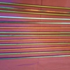 13 Vintage Metal Arrow Shafts, 5/16″ , 30″ – 32″ Long