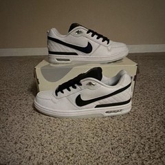 Nike SB Paul Rodriguez Zoom Air Low Skate Shoes White/Black Men’s US 11 D