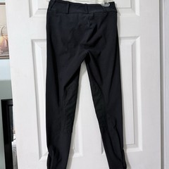 Tailored Sportsman Equestrian Pants Breeches 24 Black Side Zip