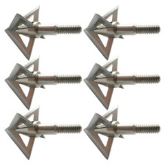 12Pcs Archery Broadheads 100 Grain 4 Blade Crossbow Compound Bow Hunting Tips