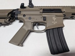 Airsoft BB Ripcord Airsoft Rifle Tan AEG 6mm BB Orange Tip