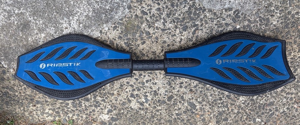 Razor RipStik Caster Board Rip Stik RipStick Blue & Black Skateboard