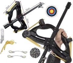Compound Bow 60LBS Bow Set fun outdoor shooting steel balls