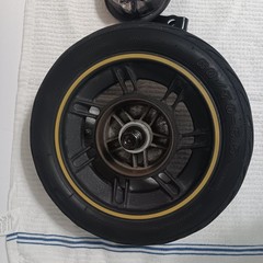 OEM Front Tire With Drum Brake Hub Assembly for Segway Scooter Ninebot MAX G30P