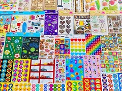 1000 Stickers | LOT FOR ALL AGES | TONS OF FUN THEMES FOR ALL SEASONS HOLIDAYS