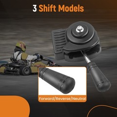 New Go Kart Forward Reverse Gear box w/ Shifter Assembly For 2HP-14HP 10T or 12T