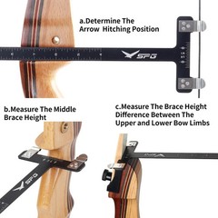 Bow Square Bow Level Kit 2 Pack Archery Bow String Level Turning Kit and T Sh…