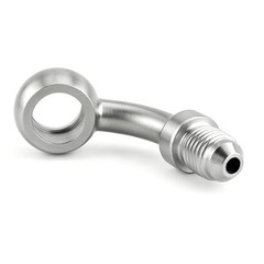 3AN Male to 10.2mm 3/8″ Banjo 45 Degree Stainless Steel Brake 45 Deg-3AN ID10.2