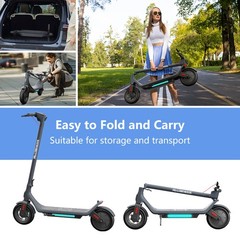 500W Electric Scooter Adult 50KM Range 10» Tire E-Scooter Commuter 25km/h APP