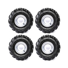 44in Rear Axle Kit + Front Steering End Tie Rod&8″ Wheels Golf Cart Quad Go Kart