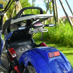 Citycoco 18 Inch Fat tire Electric Scooter 4000W Motor Max Speed 75 KM/H Black