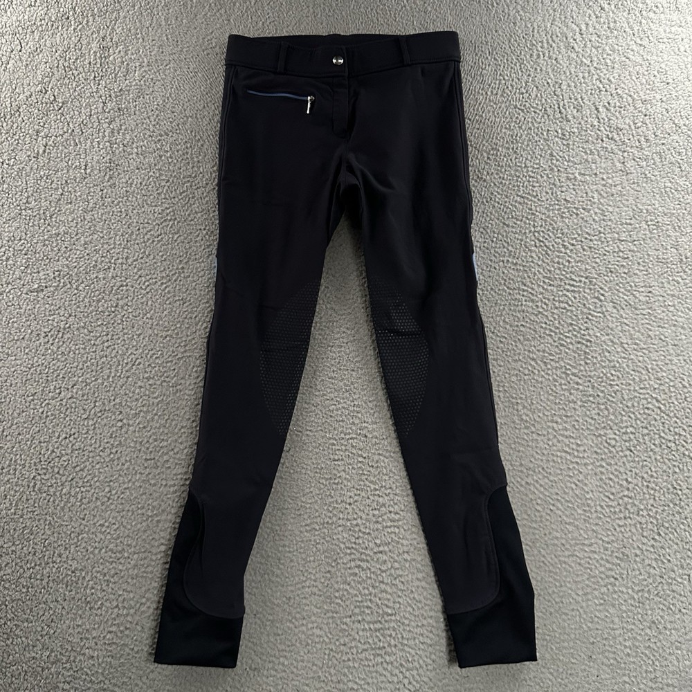 Dover Saddlery Womens Pants Gray Size 28 Equestrian Riding Pant Polyester Blend
