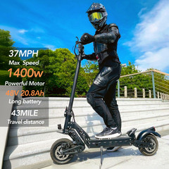 DriveTron DT10 2400W Dual Motor Electric Scooter 52V20.8AH Off Road 37mph NFC