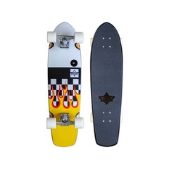 Dusters California Skateboard Cruiser Flames 7.9″ x 31″ Built in Bottle Opener