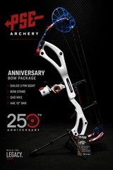 NEW PSE Mach 33 FDS 50th Anniversary LIMITED 250 Bow ULTIMATE PACKAGE Dialed KIT