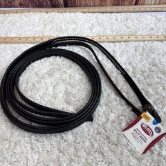 Weaver Back In Black Split Reins 5/8”x8’ New