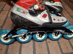 Luigino Vision Powerslide Inline Skates Size 7