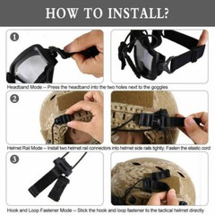 Tactical Airsoft Goggles Anti Fog Military Glasses Ballistic Safety Goggles USA