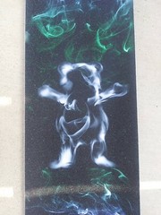 «Grizzly grip Smokey da bear» graphic Skateboard Deck Grip Tape