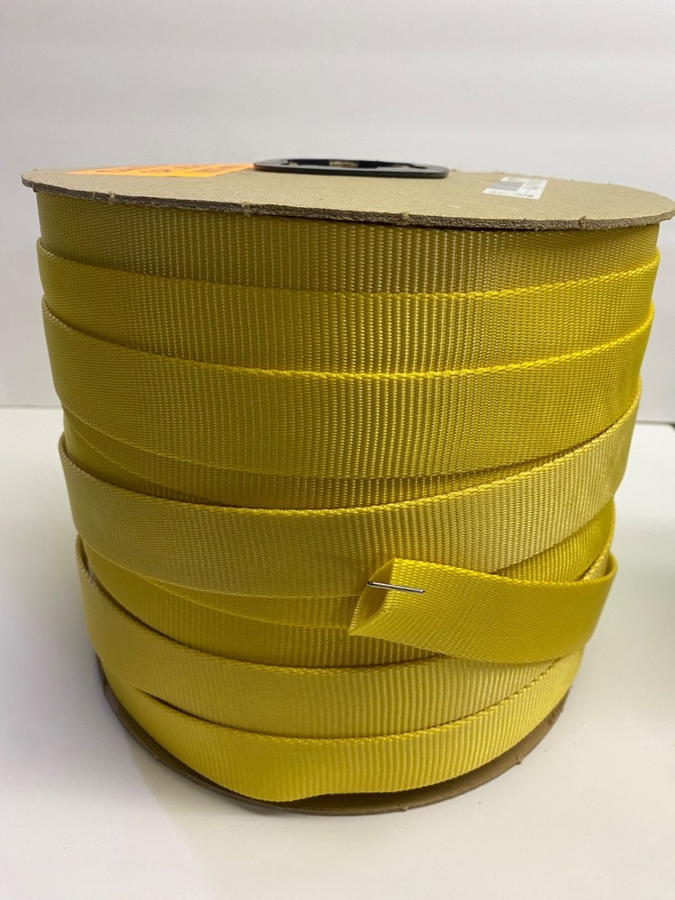 1 1/4” Tubular Nylon – Safety Yellow – 100 Yards – Whole Roll! Climbing Rope