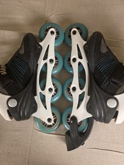 K2 Alexis Pro 84W Inline Skates Women’s Size 7 Black Blue
