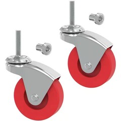 2-1/2 In.Wheels for Creepers (2-Pack)
