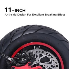 6000W Dual Motors Electric Scooter 11» Off Road Tires 50Mph 60V 28Ah E-Scooter