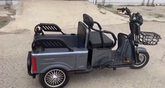 Tiger E-Trike 1000W, Electric Scooter 3-Seat , Front/Rear Storage. FREE SHIPPING