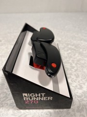Night Runner 270 LED Shoe Lights Red Black Rechargeable Water Resistant Running