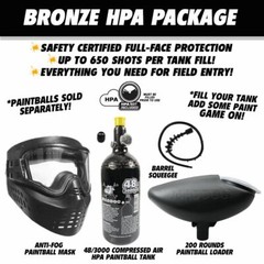 Maddog Tippmann Cronus Tactical Bronze HPA Paintball Gun Starter Package Olive