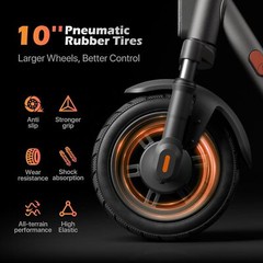 600W/367W Adult Electric Scooter 10″ Tires Long Range E-Scooter CityCommuter APP