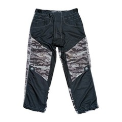 Size Large -SMART PARTS Paintball Pants Mens Camo Pixel Black Adjustable Padded