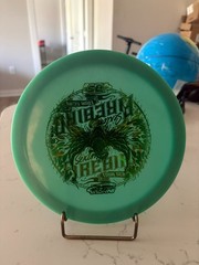 2020 Nate Sexton Glow Firebird Red RARE DOUBLE STAMP Fresh Cut Grass