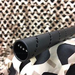 New GoG Paintball Smart Parts All American Freak Barrel Front – 16in Dust Black