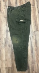 JT Paintball Denim Cargo Pants – Olive – 34 – Vintage 2000