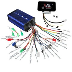 48v 84V 72V 3000W Brushless Motor Controller Display for Go kart ATV 3 Wheels US
