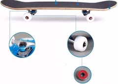 Wilver Complete Skateboards for Beginners to Pro 31 inches – Color B Aloha