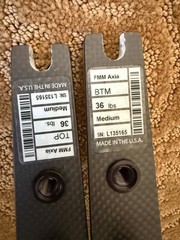 Hoyt Formula Axia Recurve Bow Limbs 36lbs Medium Resin Infused Core