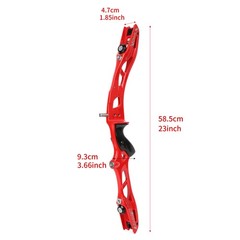 FIVICS Xenia 23» 25» Recurve Bow Riser Interface ILF Alloy RH LH Bow Hunting