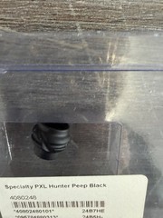 Specialty Archery PXL Hunter Peep Sight Black – Compound Bow Peep – NEW