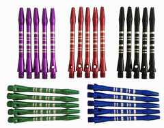 CavalierDarts Aluminum Long Dart Shafts Wholesale Stems 55mm, 5colors